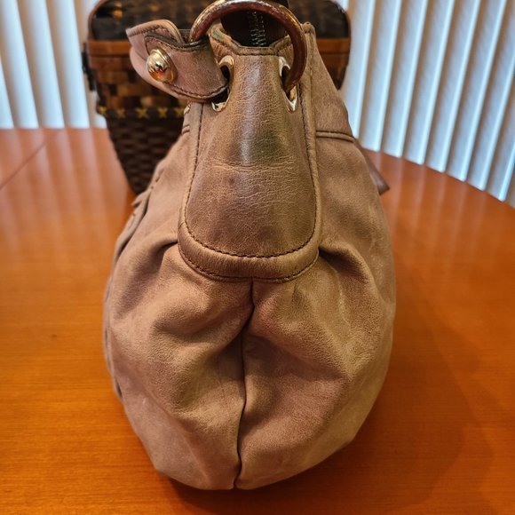 Marciano Leather Bag Studded Hobo Large Size. - Picture 5 of 11